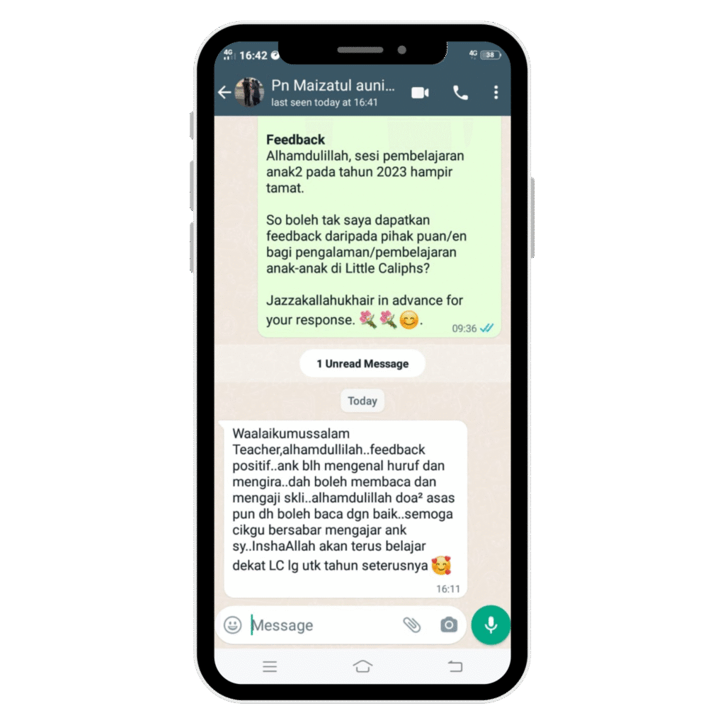 Feedback Little Caliphs 2